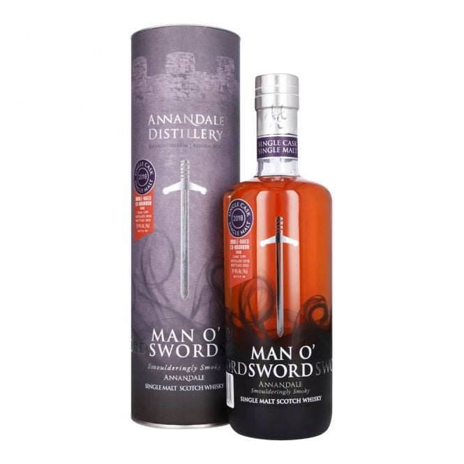 Annandale Man O’Sword 2018 - Cask 1299 - Double Oak Ex-Bourbon Cask