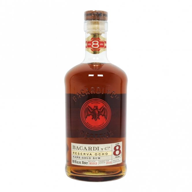 Bacardi 8 Year Old - Carta Ocho