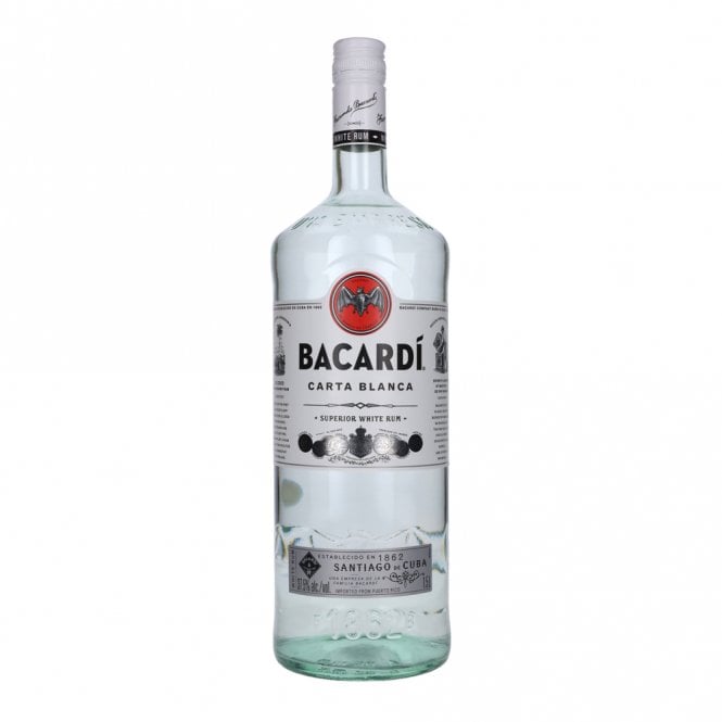 Bacardi Carta Blanca Rum - 1.5 Litre Magnum