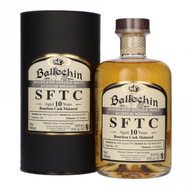 Ballechin 2011 - 10 Year Old - Bourbon Cask - Cask 328