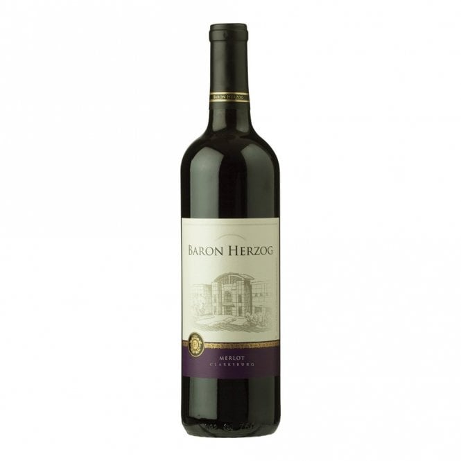 Baron Herzog Merlot - With Engraving