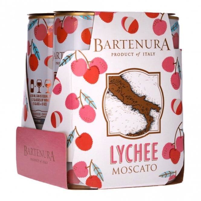Bartenura Lychee Can - Pack of 4