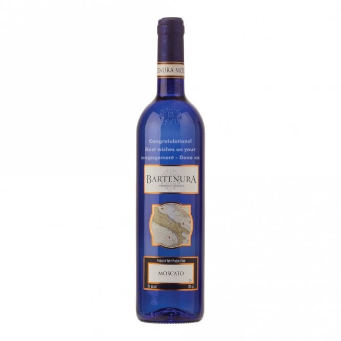 Bartenura Moscato - With Engraving