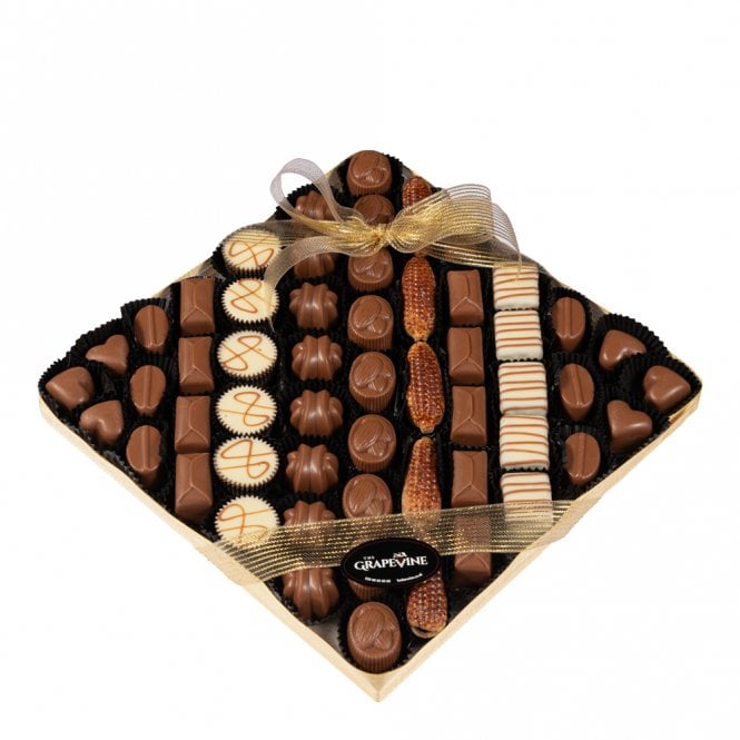Belgian Handmade Milk Chocolate Pralines - 54 Pieces