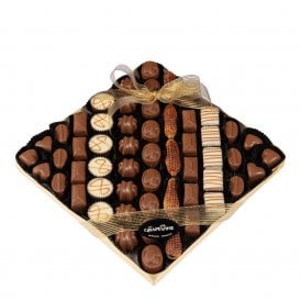 Belgian Handmade Milk Chocolate Pralines - 54 Pieces