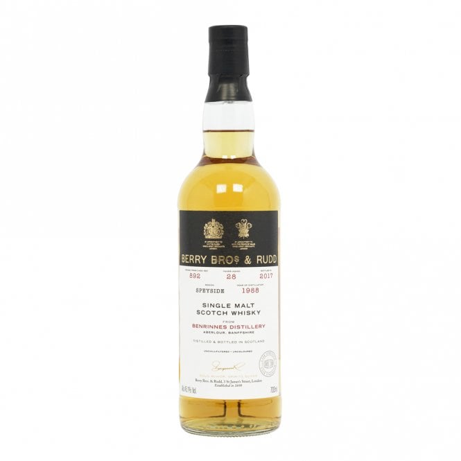 Benrinnes 1988 - Cask 892 - Berry Bros. & Rudd