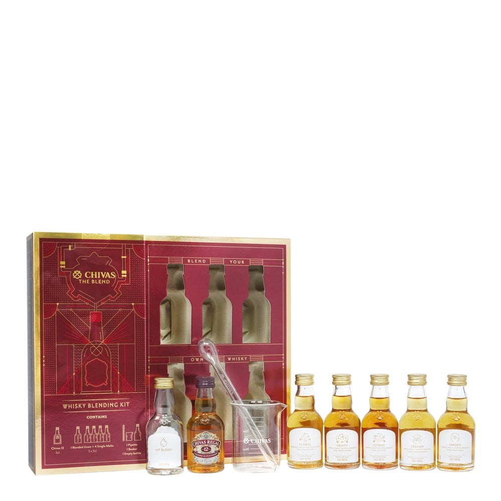 Chivas Blend Kit - Blend Your Own Whisky - Gift Ideas from The Grapevine UK
