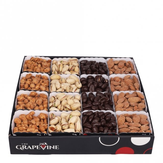 Chocolates & Nuts Tray - 16 Cups