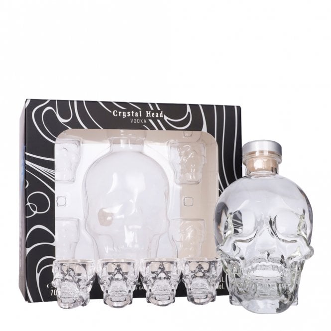 Crystal Head Vodka - 4 Shot Glasses Gift Pack