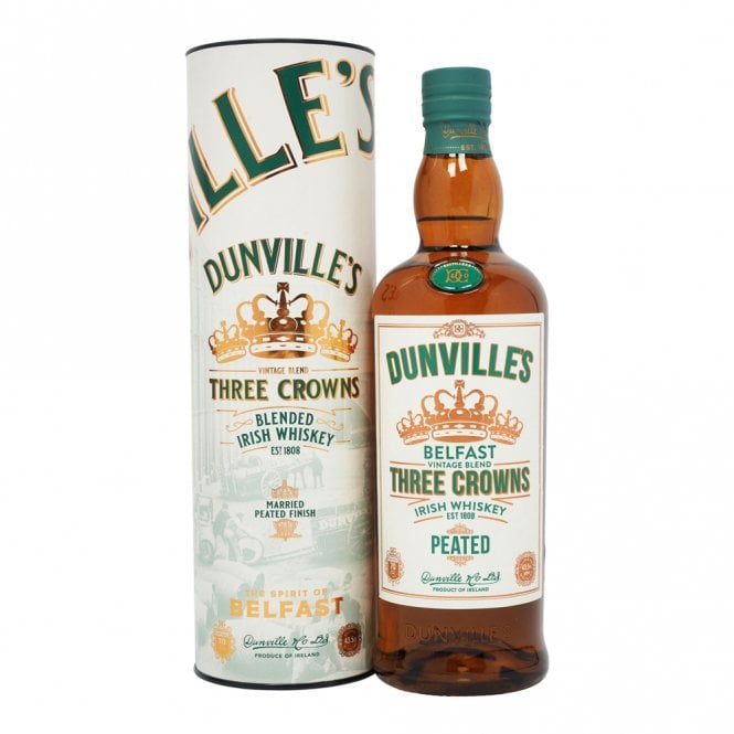Dunville's Peated Three Crowns Whiskey