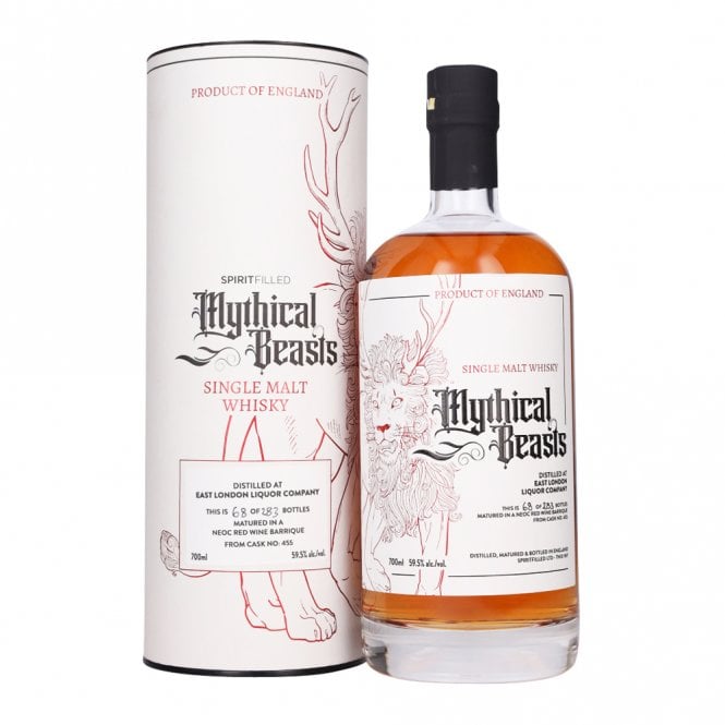 East London Liquor Company Cask 455 - Spiritfilled Mythical Beasts