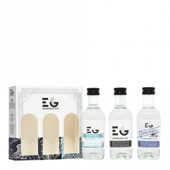 Edinburgh Gin Gift Pack - 3x5cl