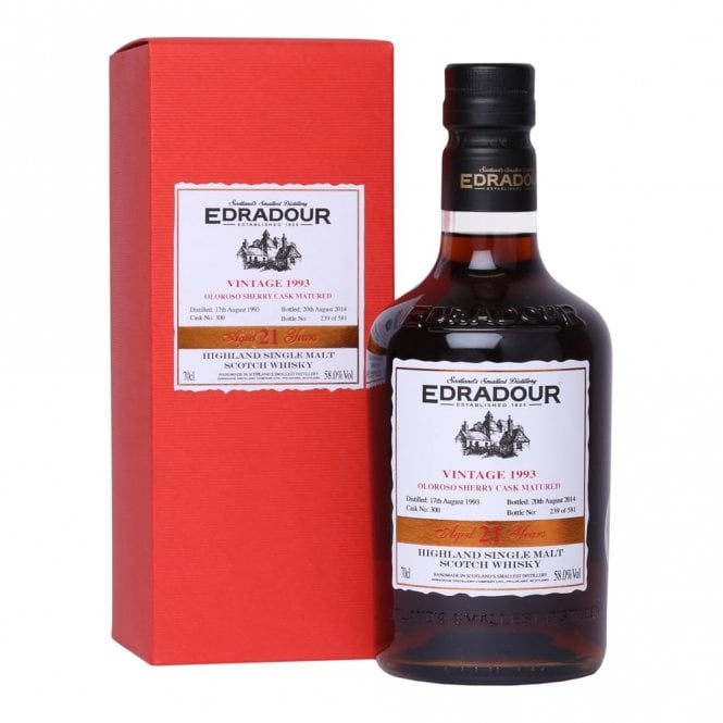 Edradour 1993 - 21 Year Old - Oloroso Cask