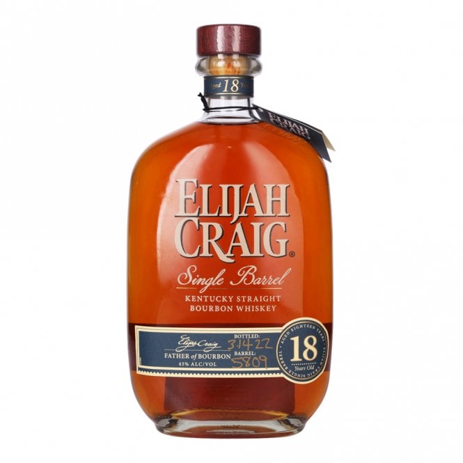 Elijah Craig 18 Year Old - Single Barrel