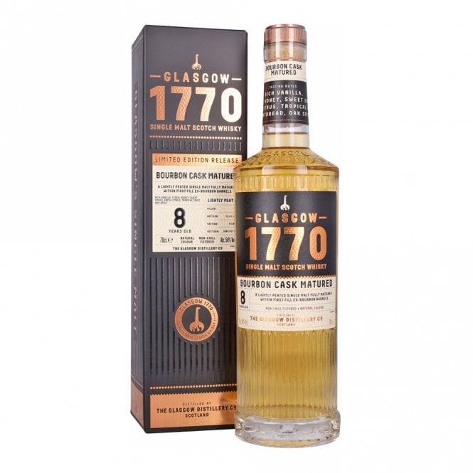 Glasgow 1770 Single Malt - Bourbon Cask Matured - Batch 2