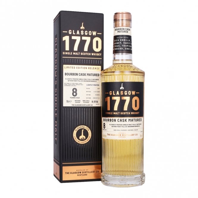 Glasgow 1770 Single Malt - Bourbon Cask Matured