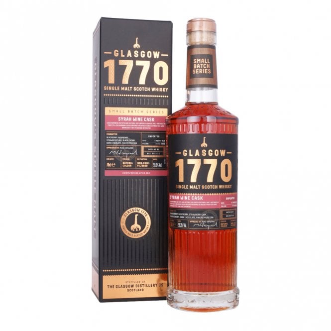 Glasgow 1770 Single Malt - Syrah Wine Cask