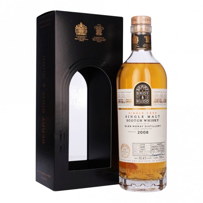 Glen Moray 2008 - Cask #5710 - Berry Bros. & Rudd	