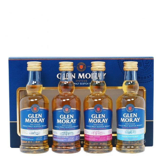 Glen Moray Classic Range Miniature Gift Set - 4x5cl