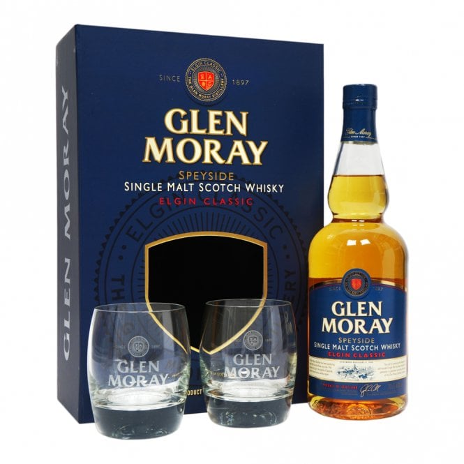 Glen Moray Elgin Classic - 2 Glass Gift Pack