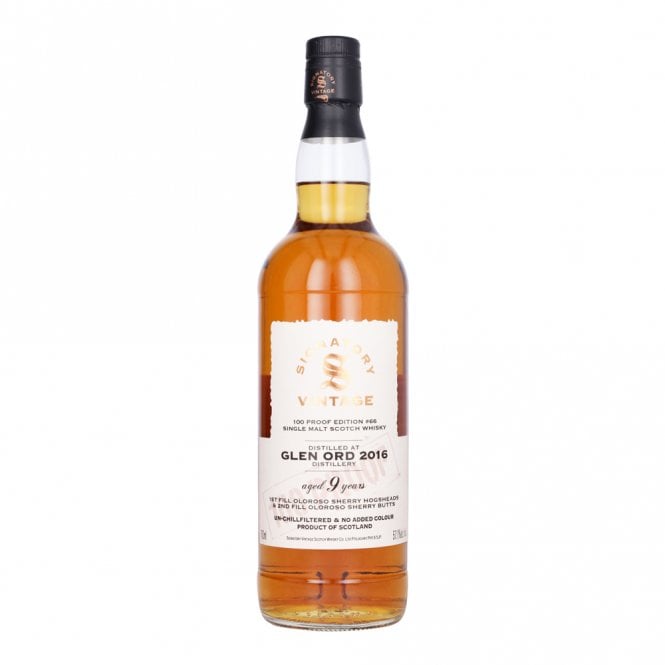 Glen Ord 2016 - 9 Year Old - 100 Proof - Signatory Vintage