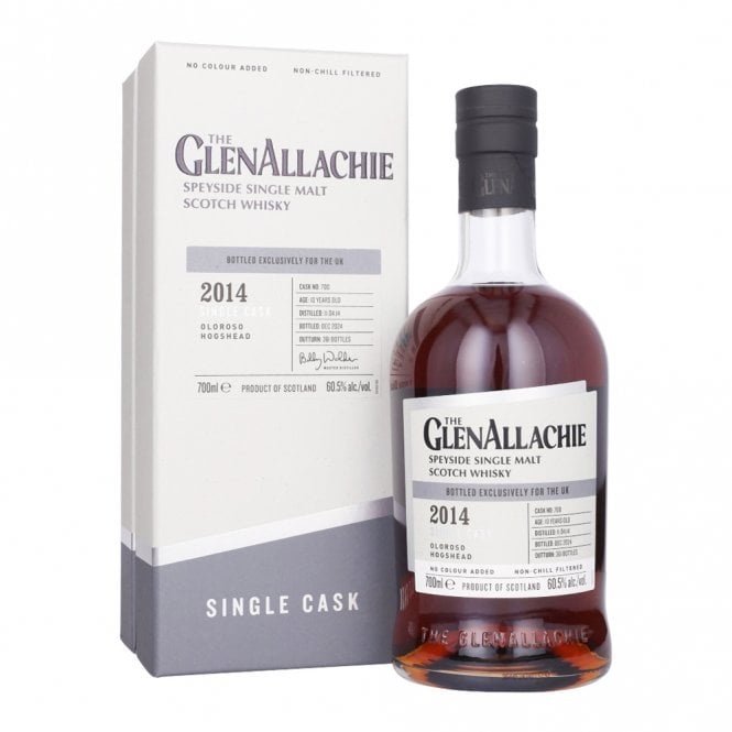 GlenAllachie 2014 - 10 Year Old - Single Cask #700 - UK Exclusive