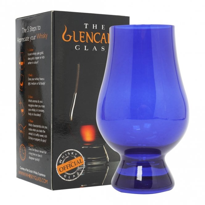 Glencairn Coloured Whisky Glass - Blue