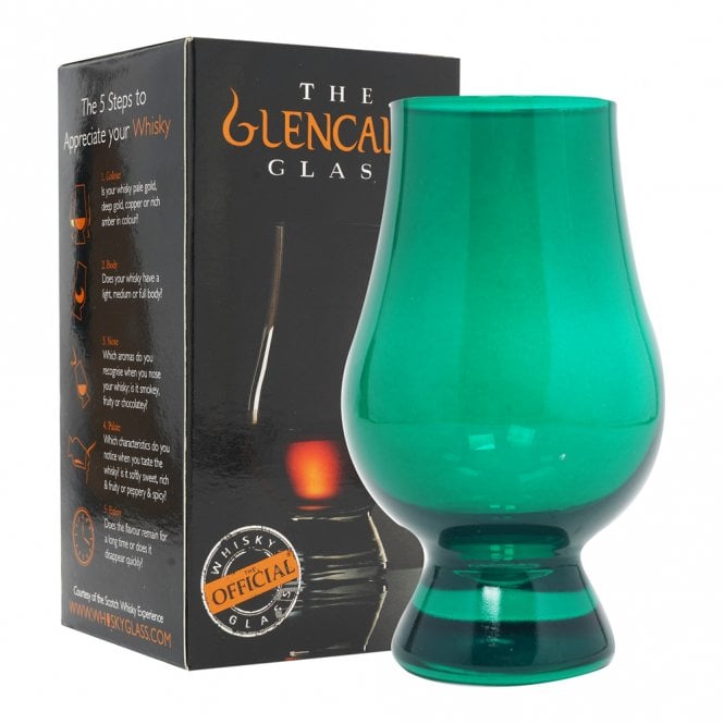 Glencairn Coloured Whisky Glass - Green