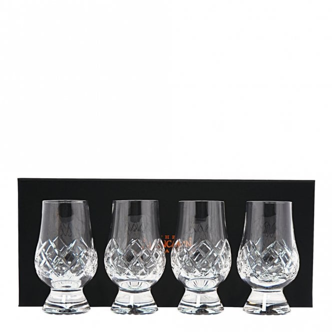 Glencairn Cut Crystal Whisky Glasses - 4 Pack