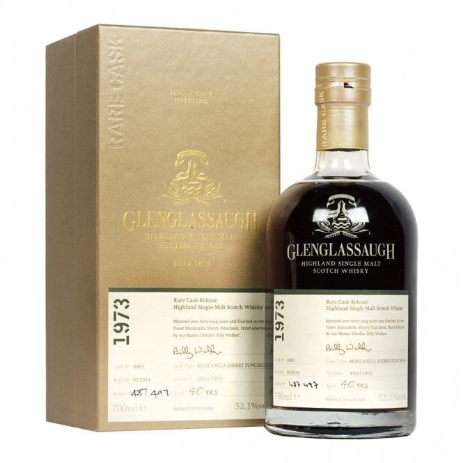 Glenglassaugh 1973 - 40 Year Old - Cask 6801