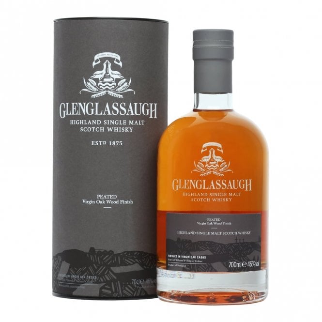 Glenglassaugh Peated Virgin Oak Wood Finish