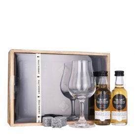 Glengoyne 12, 15 Year Old 5cl - Stones & Glass Gift Pack