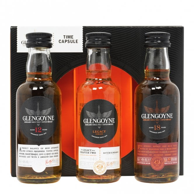 Glengoyne 12, Legacy , 18 Year Old - 3x5cl Miniatures