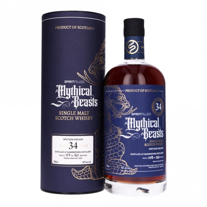Glenrothes 34 Year Old - Spiritfilled Mythical Beasts