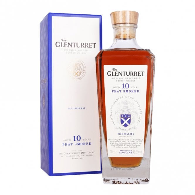 Glenturret 10 Year Old - Peat Smoked - 2025 Release