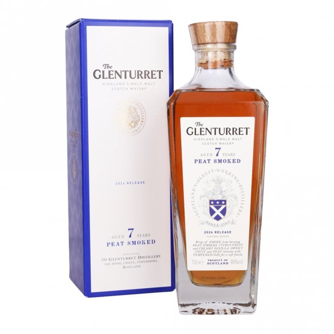 Glenturret 7 Year Old - Peat Smoked - 2024 Release
