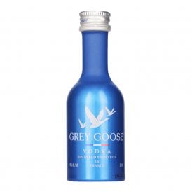 Grey Goose Vodka Aluminum Bottle - 5cl Miniature 