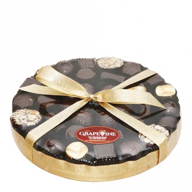 Handmade Dark Chocolate Pralines - 34 Pieces