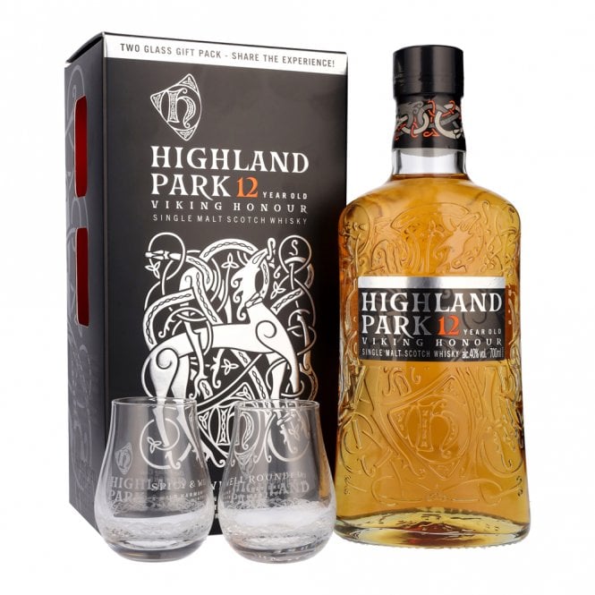 Highland Park 12 Year Old - Gift Pack - Personalised Engraving