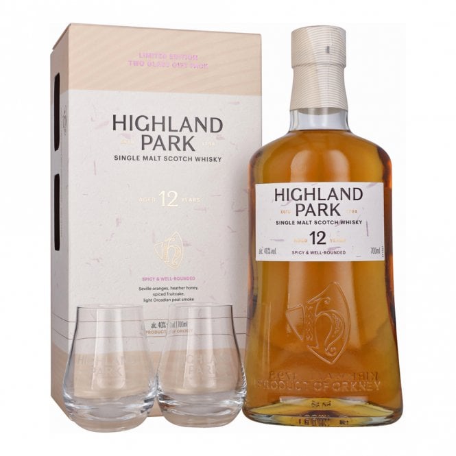 Highland Park 12 Year Old - Gift Pack - Personalised Engraving