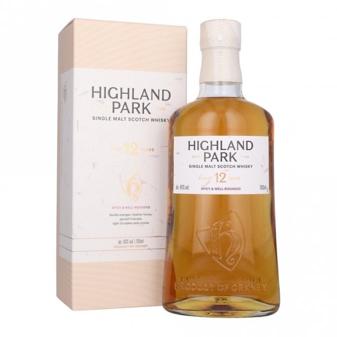 Highland Park 12 Year Old - With Engraving