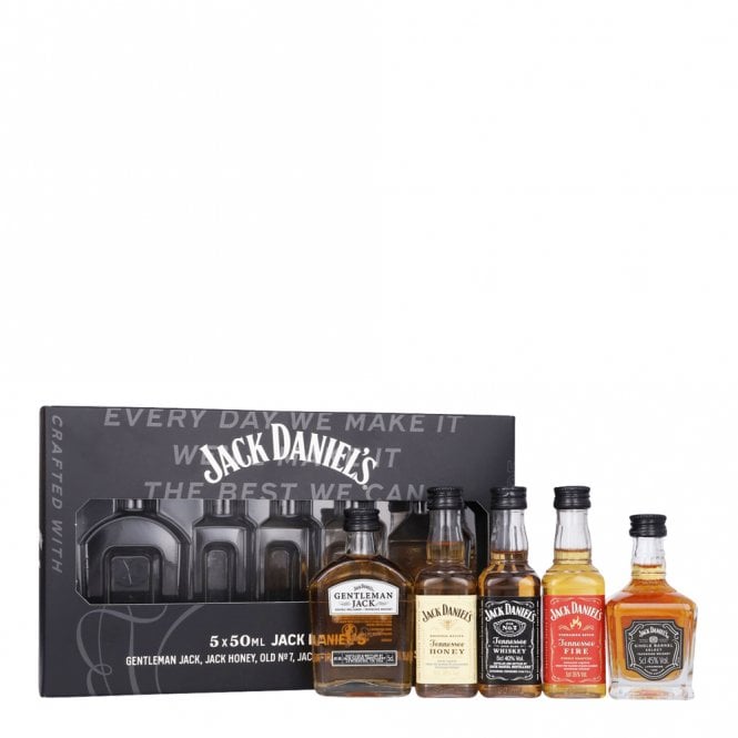 Jack Daniel's Family of Brands - 5x5cl Miniature Gift Pack