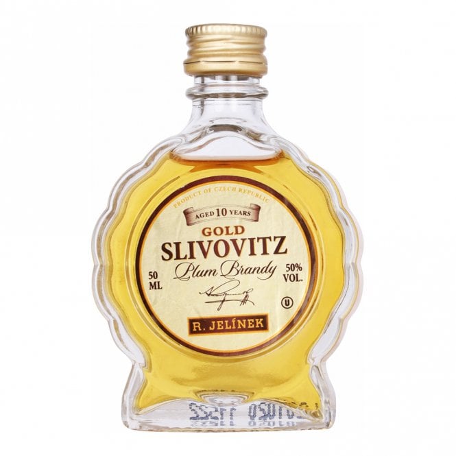 Jelinek Gold Slivovitz - 10 Year Old - 5cl Miniature