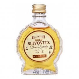 Jelinek Gold Slivovitz - 10 Year Old - 5cl Miniature