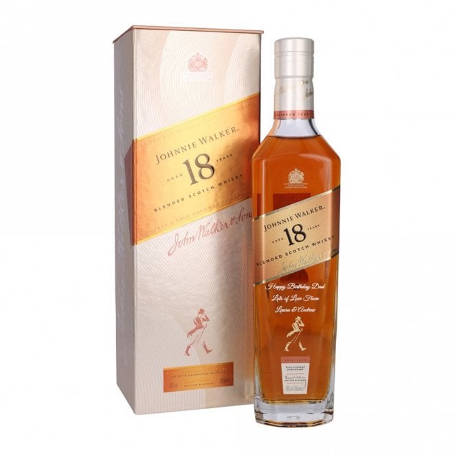 Johnnie Walker 18 Year Old - With Engraving