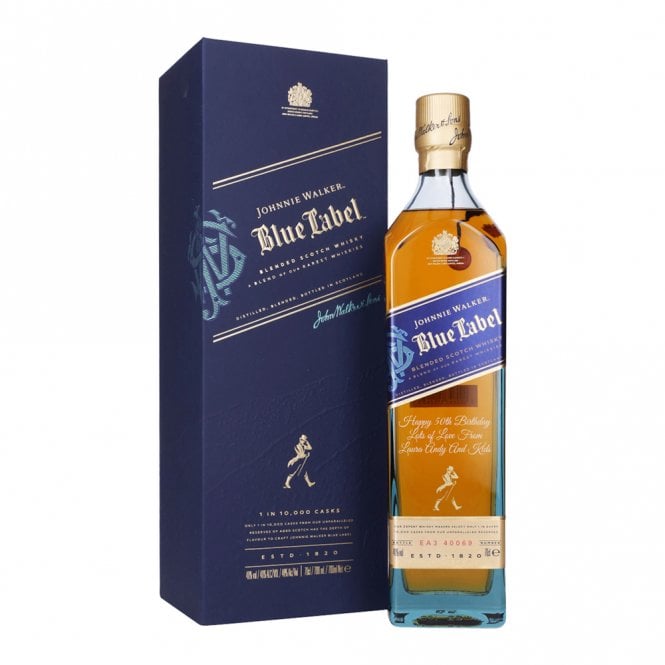 Johnnie Walker Blue Label - With Engraving