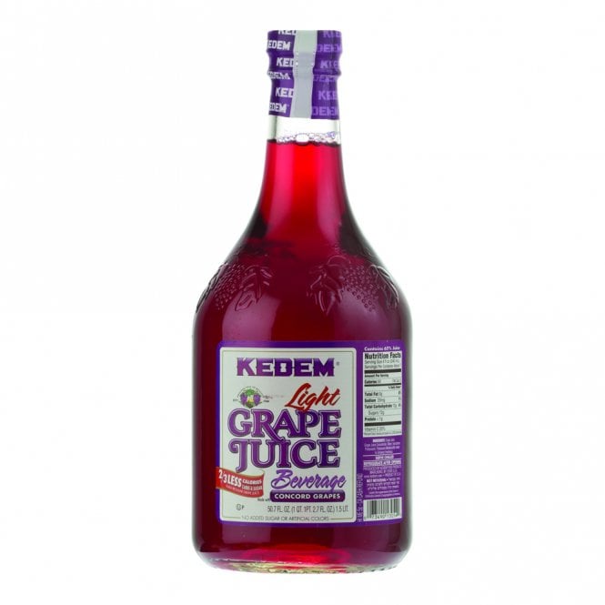 Kedem Light Concord Grape Juice 1.5 Large