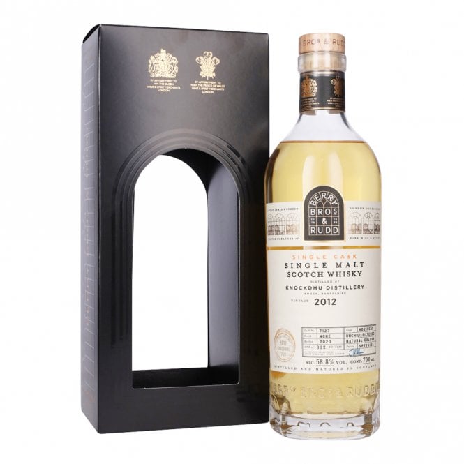 Knockdhu 2012 - Cask #7127 - Berry Bros. & Rudd
