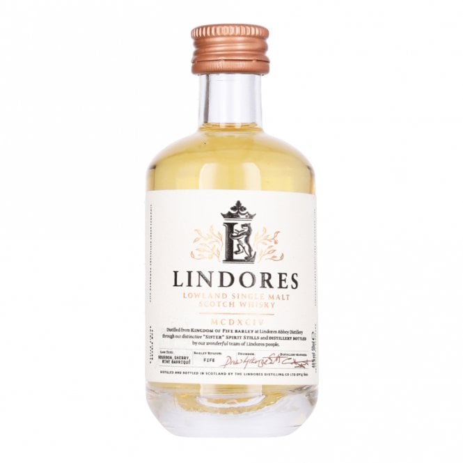 Lindores Single Malt Scotch Whisky MCDXCIV - 5cl Miniature