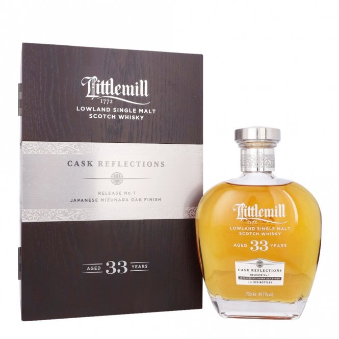 Littlemill 33 Year Old - Mizunara Finish - Cask Reflections Release No.1
